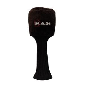 RAM Number 1 Driver Golf Club Head Cover Protector Brown 15 Inches